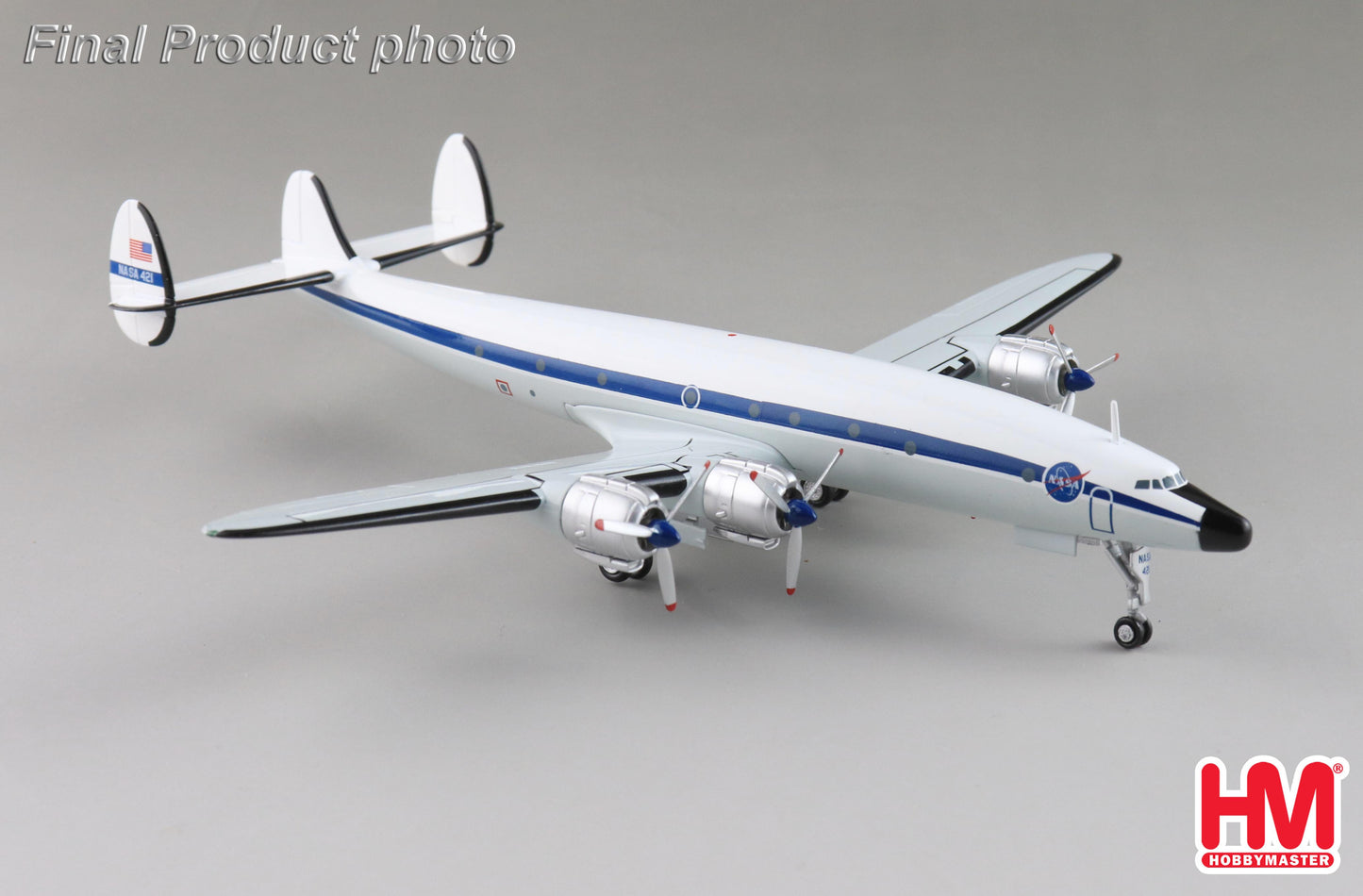 HOBBY MASTER CONSTELLATION C-121G NASA 421 "NASA" MARYLAND 1969