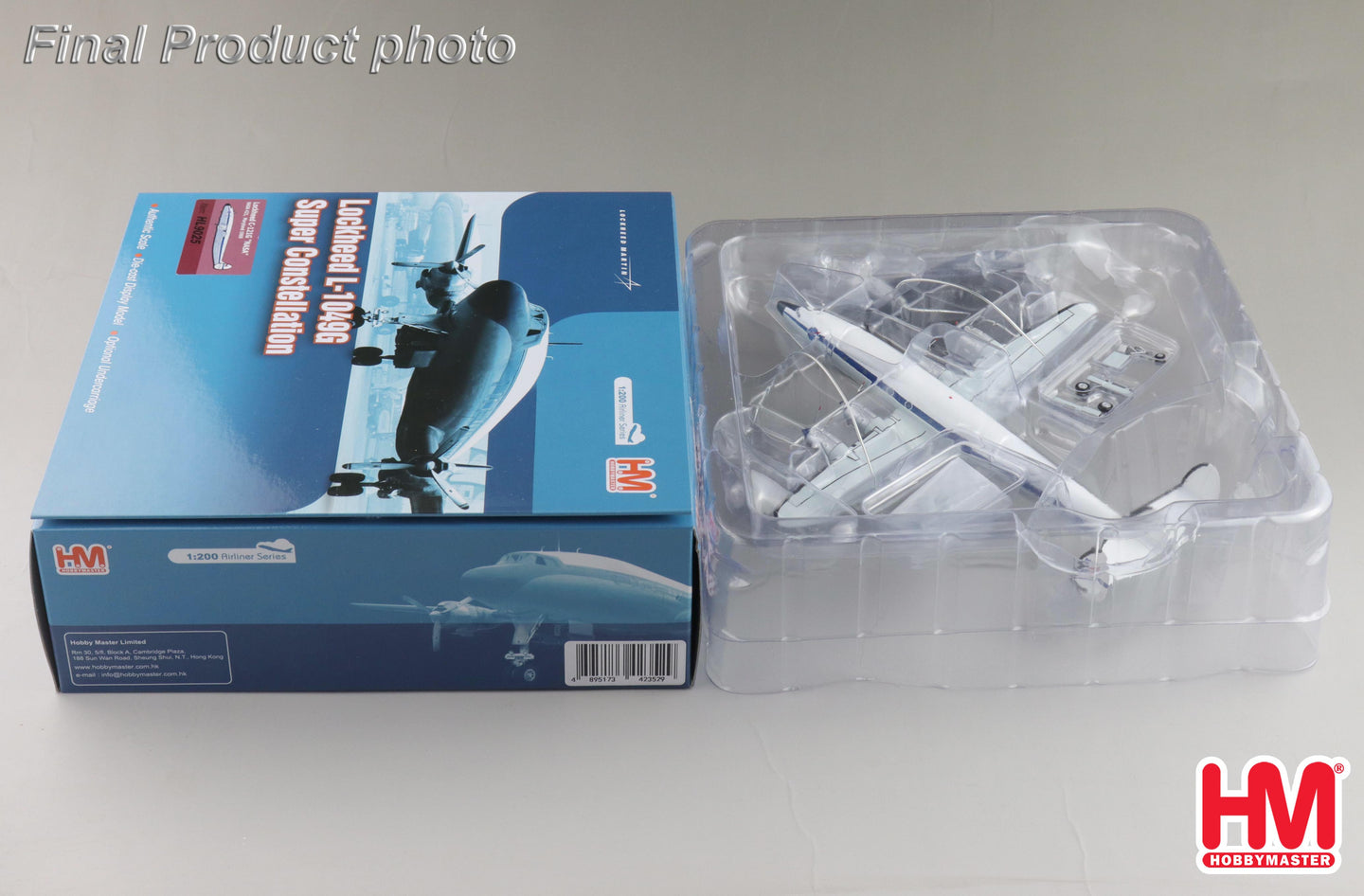 HOBBY MASTER CONSTELLATION C-121G NASA 421 "NASA" MARYLAND 1969