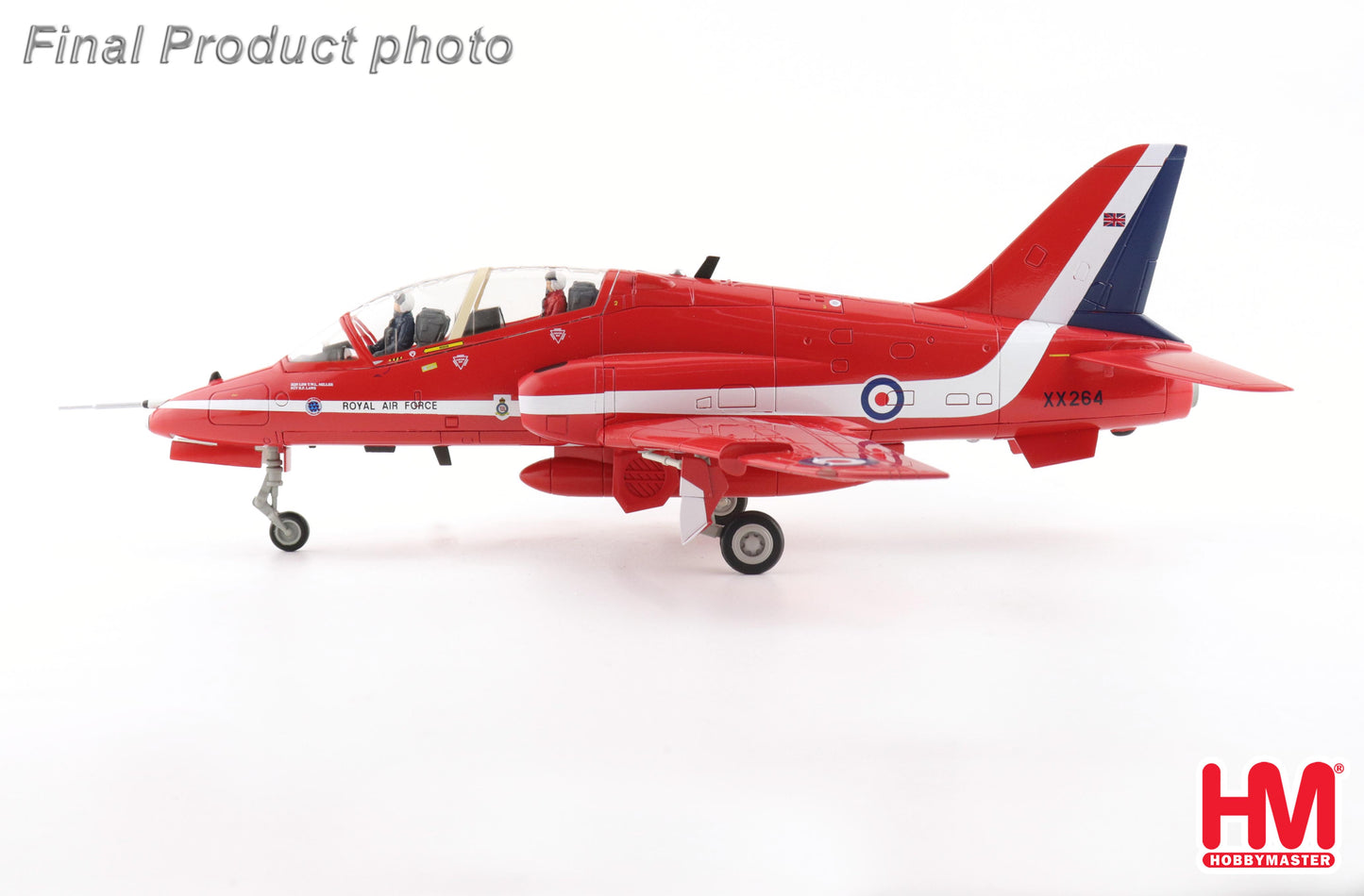 HOBBY MASTER HAWK T.1A RAF XX264 RED ARROWS "1989 SILVER JUBILEE CELEBRATION"
