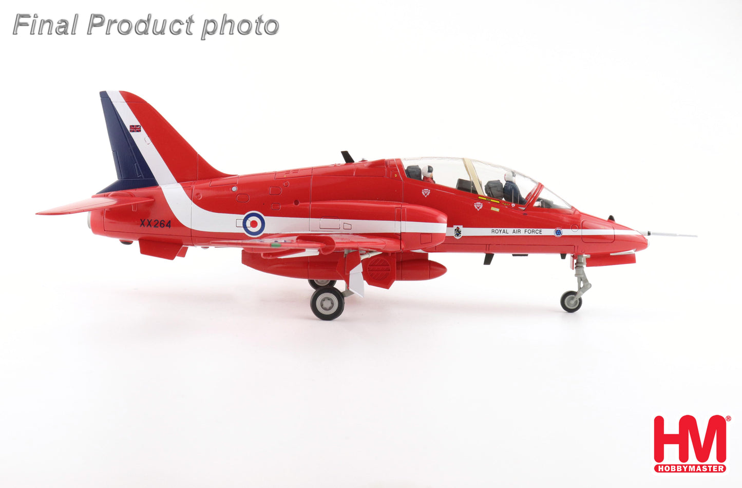HOBBY MASTER HAWK T.1A RAF XX264 RED ARROWS "1989 SILVER JUBILEE CELEBRATION"