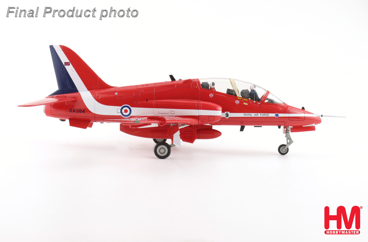 HOBBY MASTER HAWK T.1A RAF XX264 RED ARROWS "1989 SILVER JUBILEE CELEBRATION"