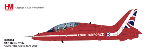 HOBBY MASTER HAWK T.1A RAF XX202 "RED ARROWS RIAT 2025"