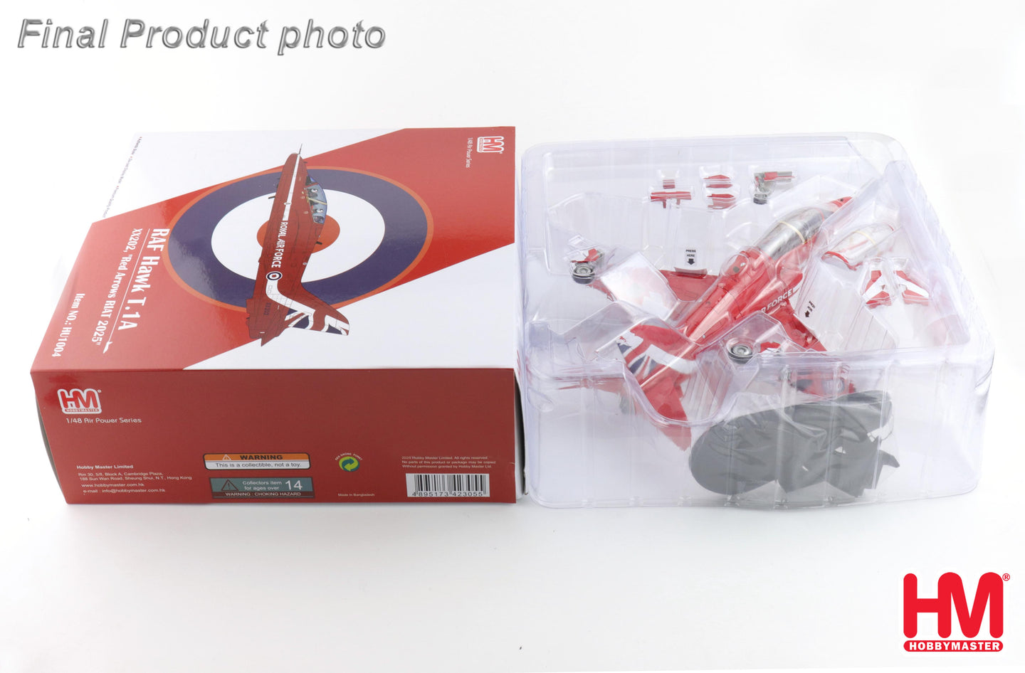 HOBBY MASTER HAWK T.1A RAF XX202 "RED ARROWS RIAT 2025"