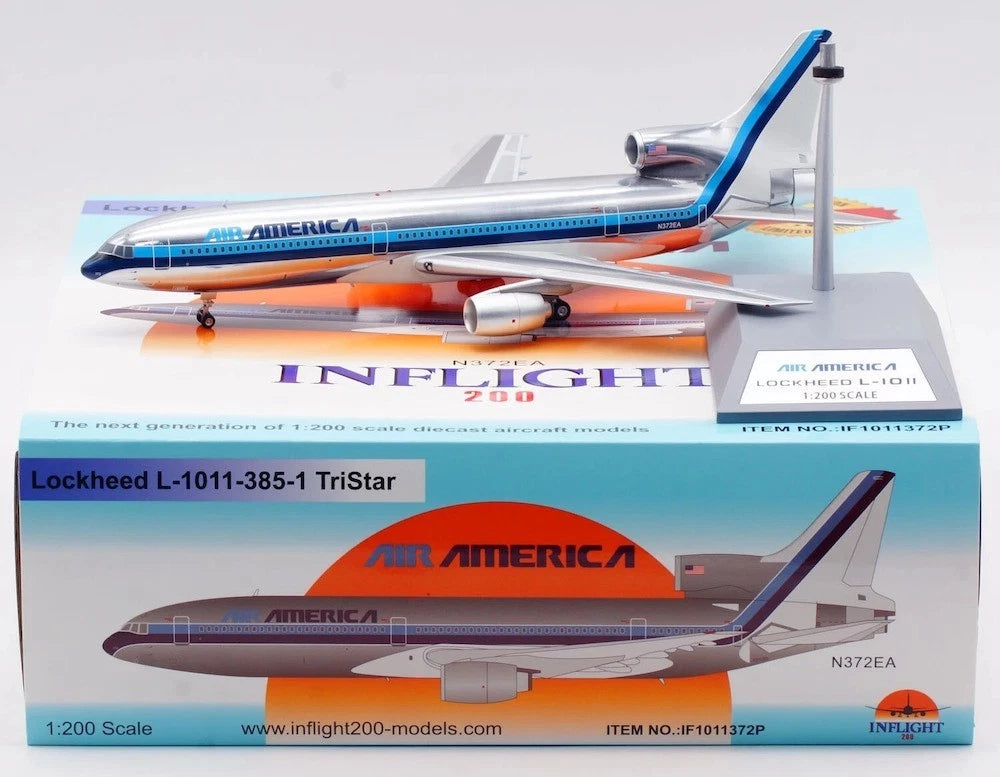 INFLIGHT 200 L-1011-385-1 TRISTAR 1 AIR AMERICA (POLISHED) REG: N372EA