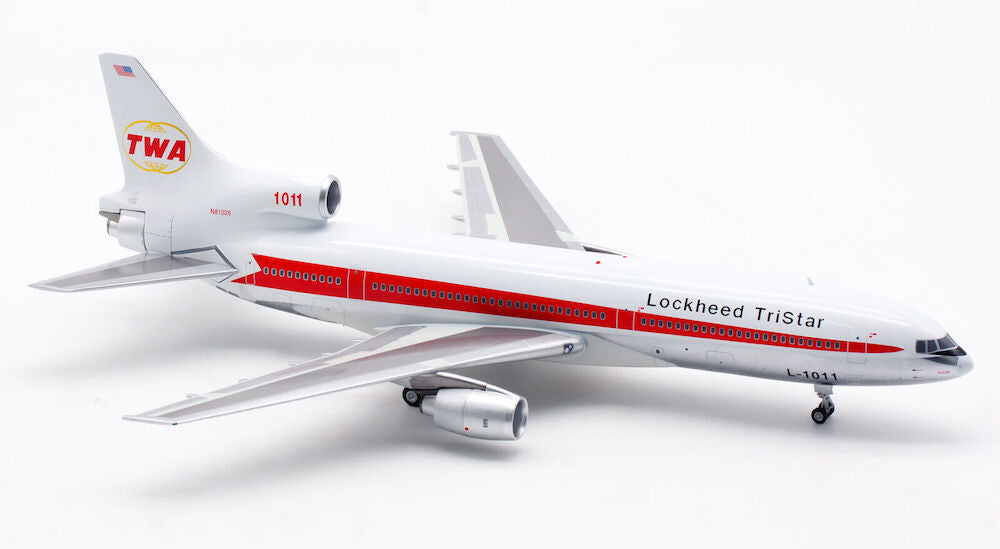 INFLIGHT 200 L-1011-385-1-15 TRISTAR 100 TWA (POLISHED) REG: N81026
