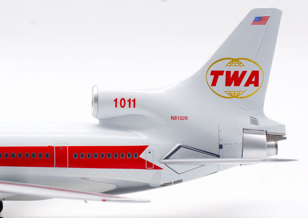 INFLIGHT 200 L-1011-385-1-15 TRISTAR 100 TWA (POLISHED) REG: N81026