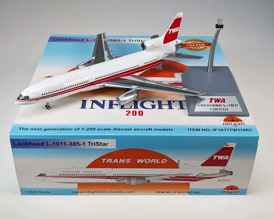INFLIGHT 200 LOCKHEED L-1011-385-1 TRISTAR 1 TRANS WORLD AIRLINES TWA REG: N11003