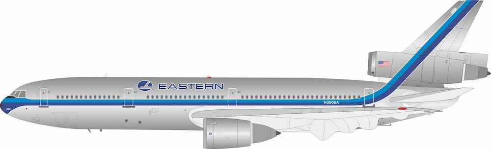 INFLIGHT 200 DC-10-30 EASTERN AIR LINES (POLISHED) REG: N390EA