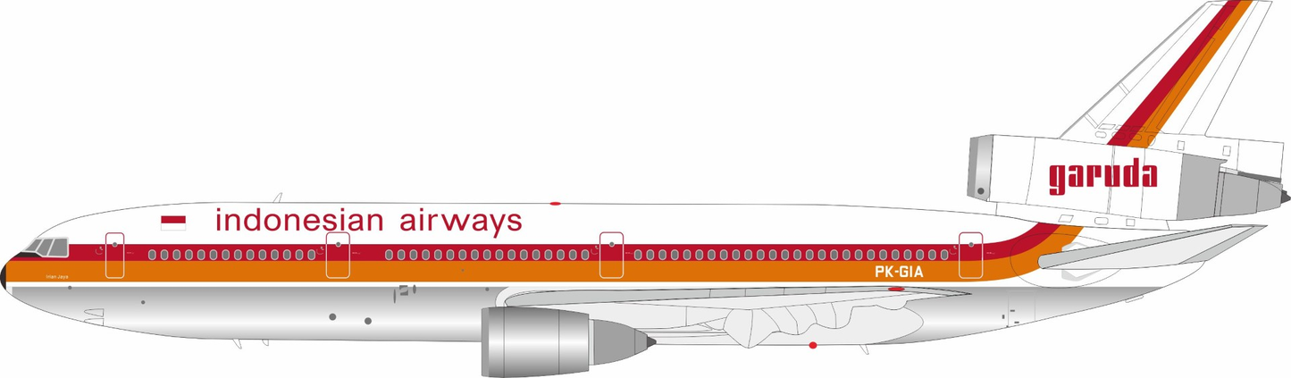 INFLIGHT 200 DC-10-30 GARUDA - INDONESIAN AIRWAYS REG: PK-GIA