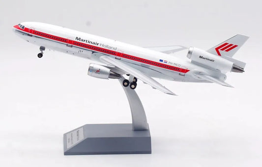 INFLIGHT 200 DC-10-30 MARTINAIR HOLLAND (POLISHED) REG: PH-MCO WITH STAND