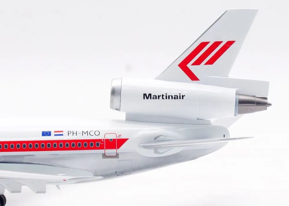 INFLIGHT 200 DC-10-30 MARTINAIR HOLLAND (POLISHED) REG: PH-MCO WITH STAND