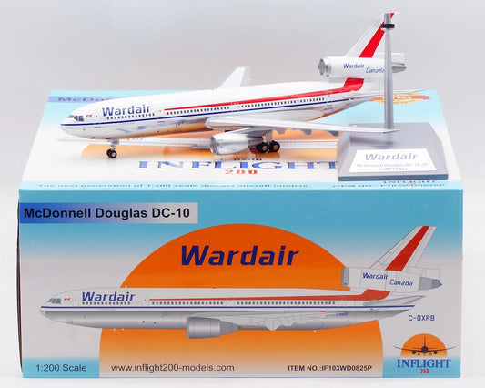 INFLIGHT 200 DC-10-30 WARDAIR CANADA (POLISHED) REG: C-GXRB
