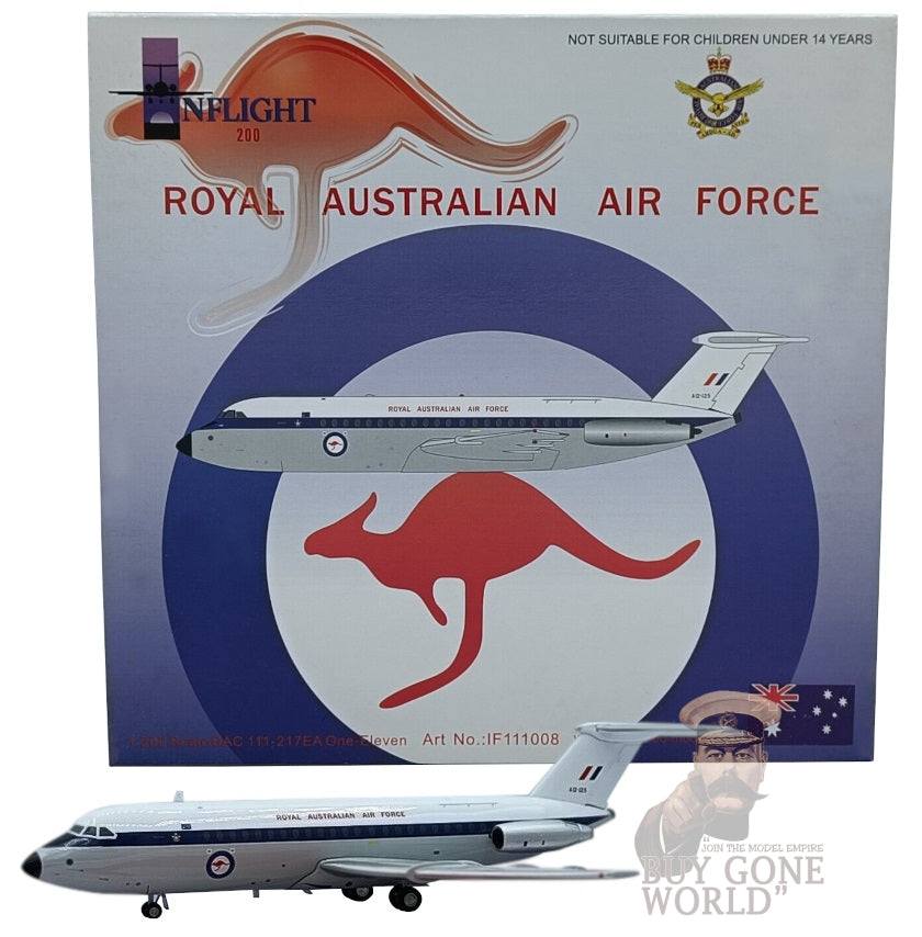 INFLIGHT 200 BAC 111-217EA ONE-ELEVEN ROYAL AUSTRALIAN AIR FORCE (RAAF) REG: 412-125