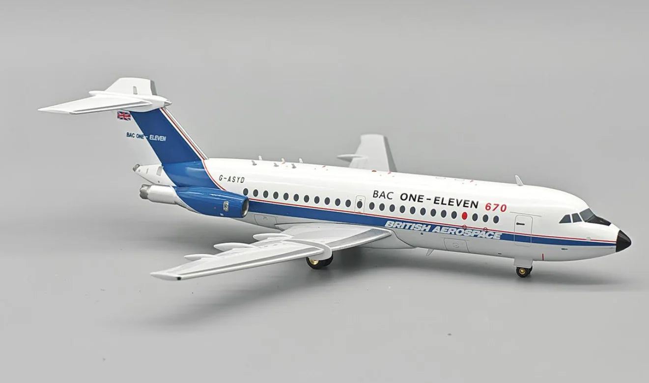 INFLIGHT 200 BAC 111-670AM ONE-ELEVEN REG: G-ASYD