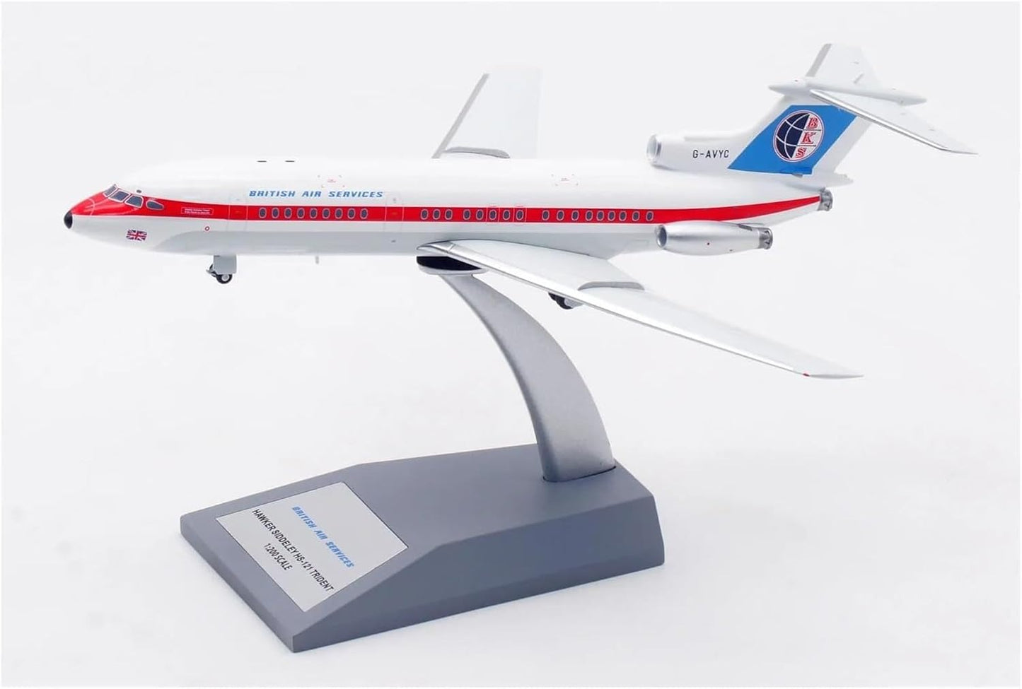 INFLIGHT 200 HAWKER SIDDELEY HS-121 TRIDENT 1E BAS REG: G-AVYC