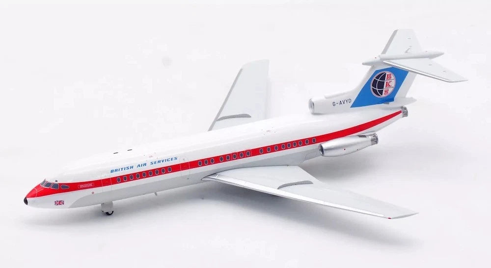 INFLIGHT 200 HS-121 TRIDENT 1E BRITISH AIR SERVICES (BAS) REG: G-AVYD