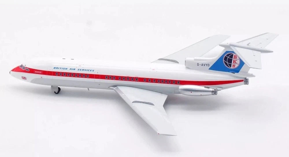 INFLIGHT 200 HS-121 TRIDENT 1E BRITISH AIR SERVICES (BAS) REG: G-AVYD