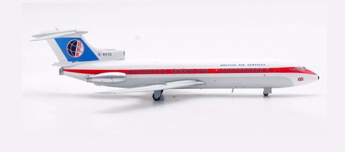 INFLIGHT 200 HS-121 TRIDENT 1E BRITISH AIR SERVICES (BAS) REG: G-AVYD