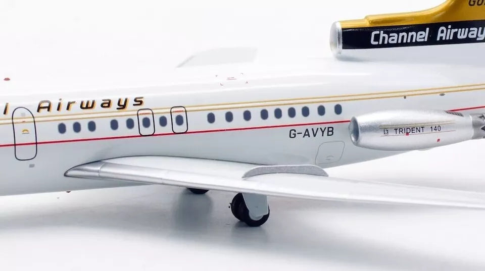 INFLIGHT 200 HAWKER SIDDELEY HS-121 TRIDENT 1E CHANNEL AIRWAYS REG: G-AVYB