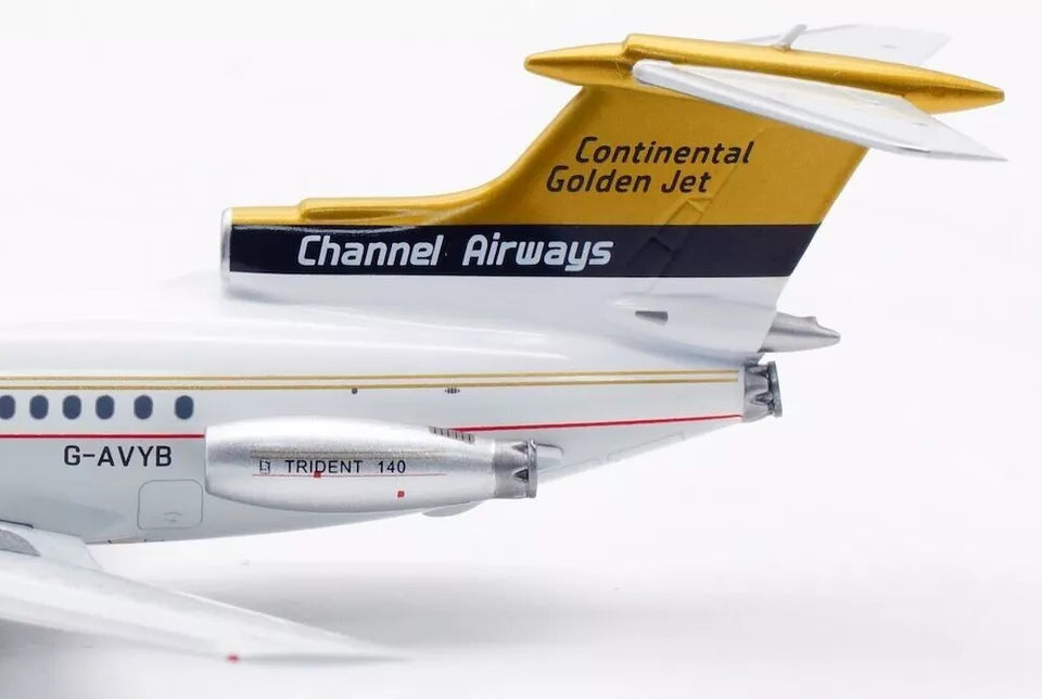 INFLIGHT 200 HAWKER SIDDELEY HS-121 TRIDENT 1E CHANNEL AIRWAYS REG: G-AVYB