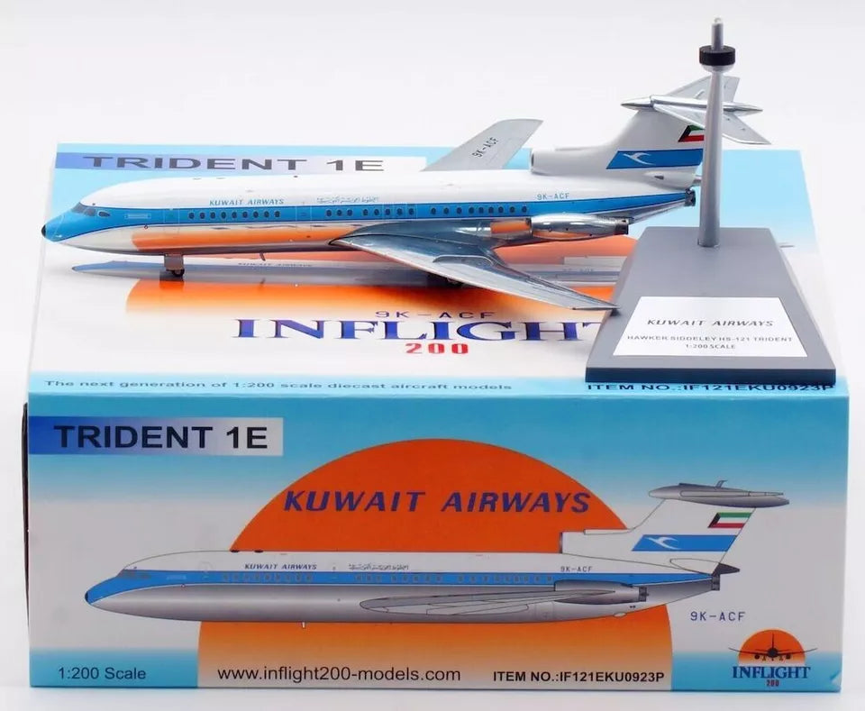 INFLIGHT 200 HS-121 TRIDENT 1E KUWAIT AIRWAYS REG: 9K-ACF