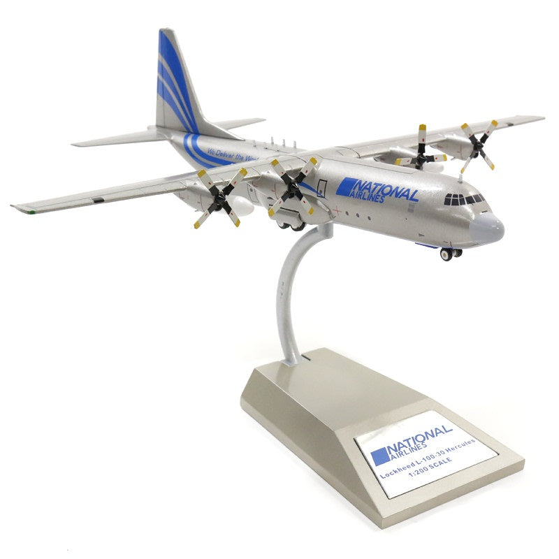 INFLIGHT 200 L-100-30 HERCULES (L-382G) NATIONAL AIRLINES REG: S9-BAT