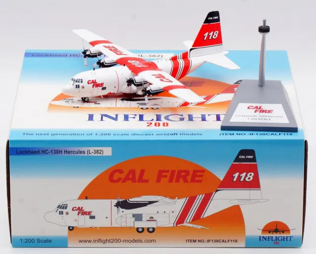 INFLIGHT 200 CAL FIRE HC-130H HERCULES (L-382) REG: N118Z