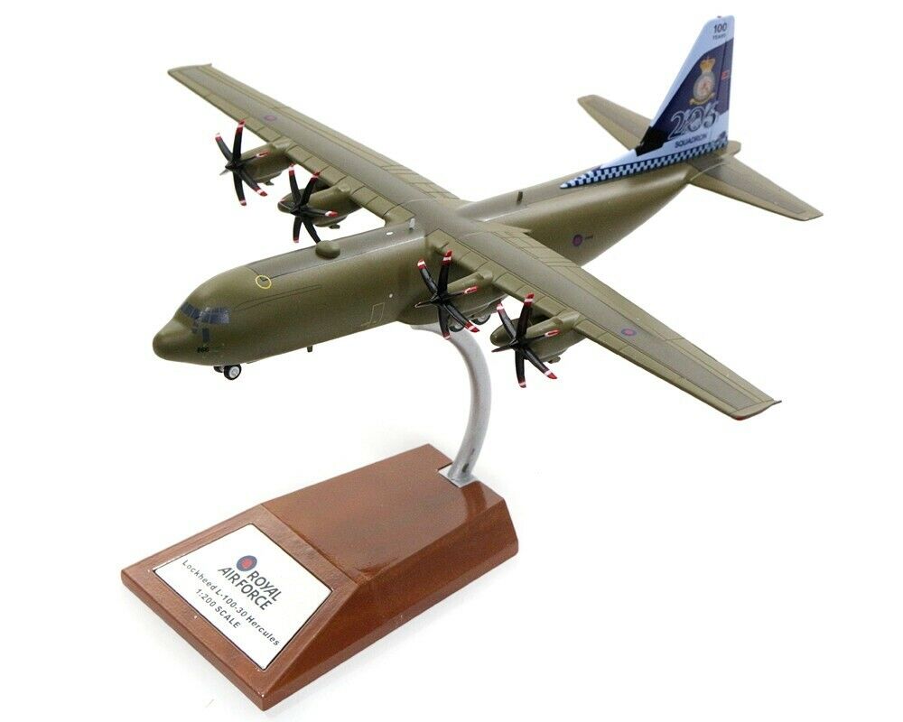 INFLIGHT 200 C-130J-30 HERCULES RAF "100TH ANNIVERSARY OF 206 SQUADRON" REG: ZH866