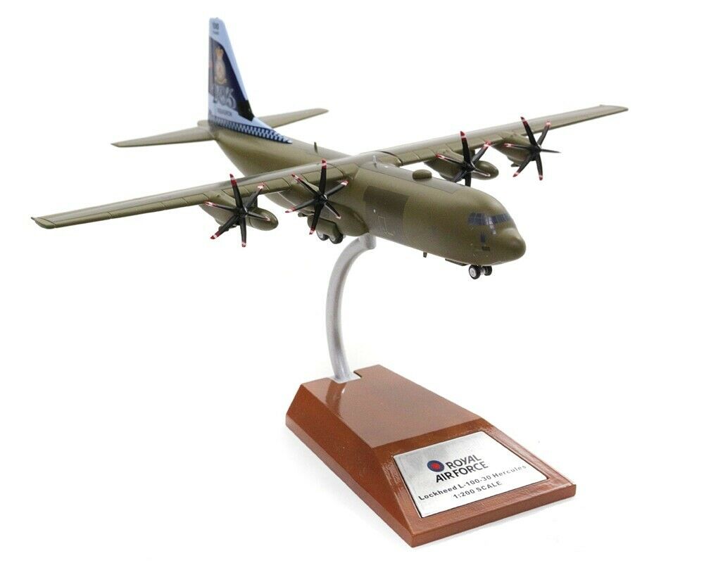 INFLIGHT 200 C-130J-30 HERCULES RAF "100TH ANNIVERSARY OF 206 SQUADRON" REG: ZH866