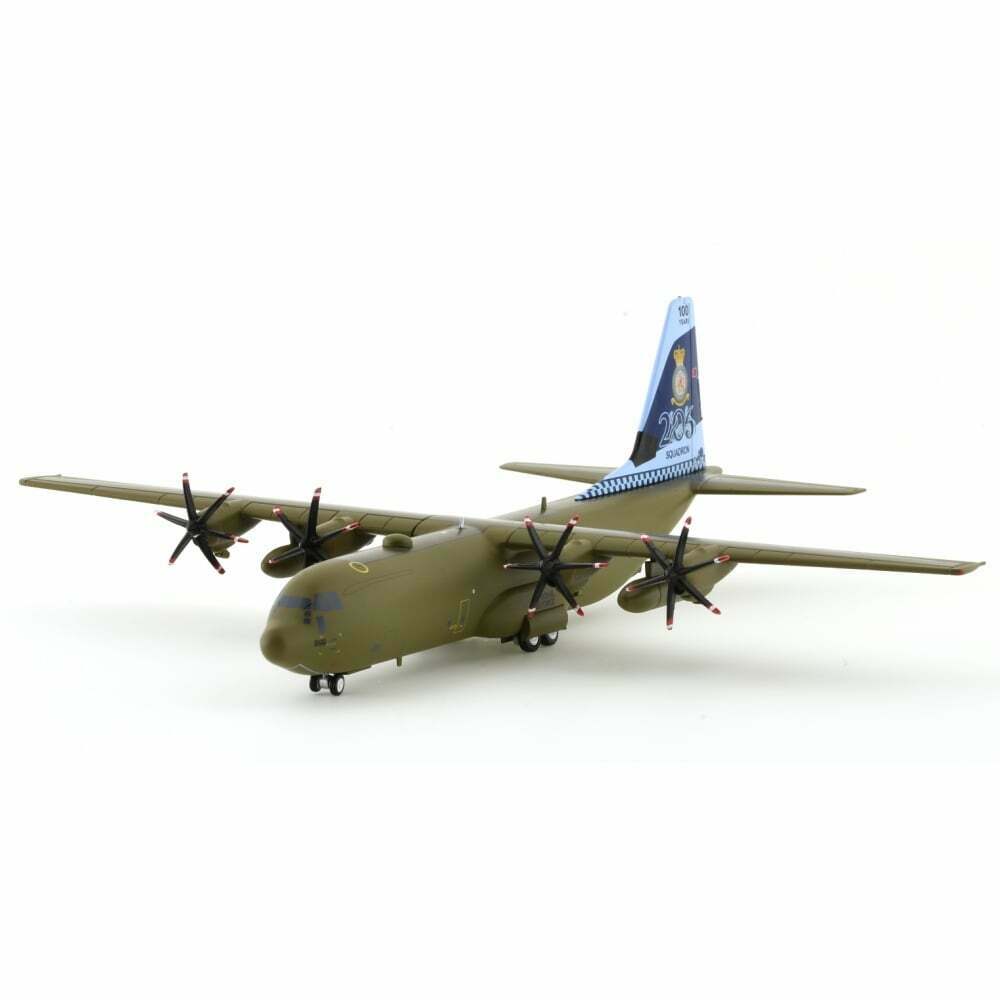 INFLIGHT 200 C-130J-30 HERCULES RAF "100TH ANNIVERSARY OF 206 SQUADRON" REG: ZH866