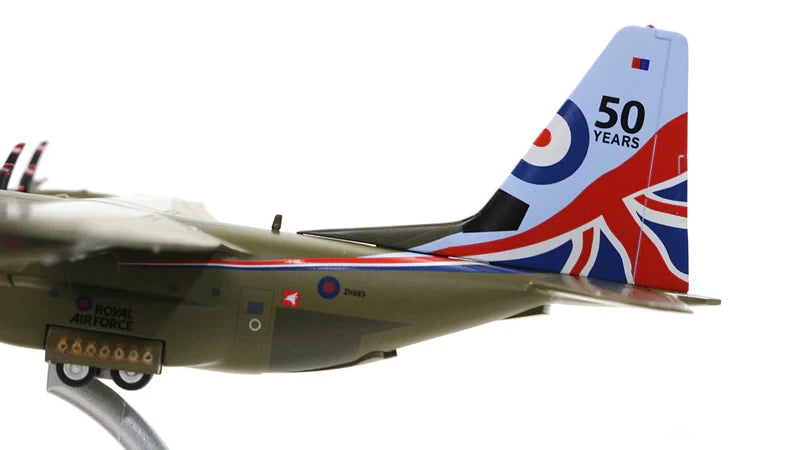 INFLIGHT 200 C-130 HERCULES RAF ZH883 50 YEARS LIVERY