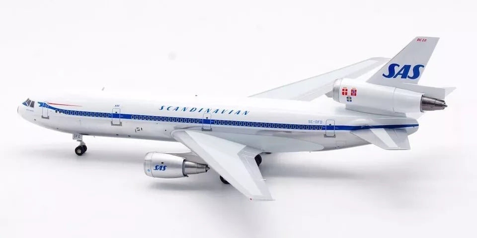 INFLIGHT 200 DC-10-30 SCANDINAVIAN AIRLINES (SAS) (POLISHED) REG: SE-DFD