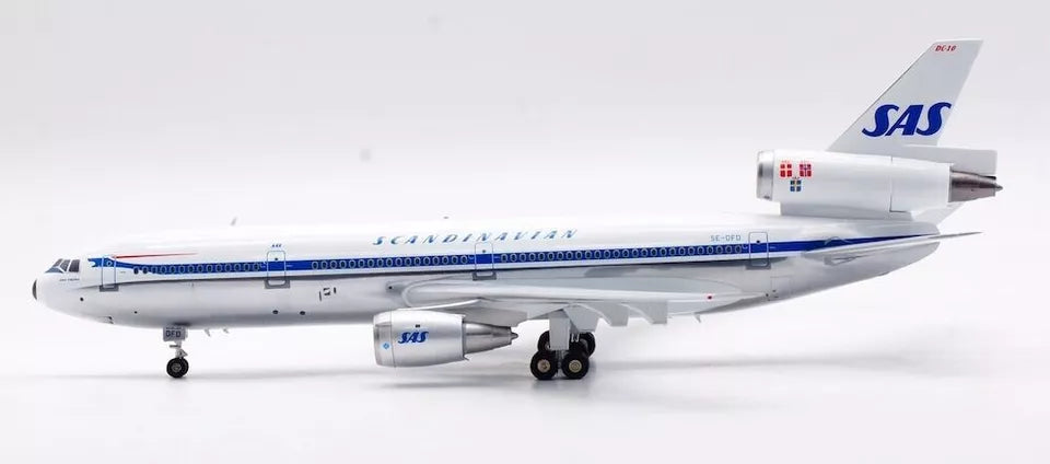 INFLIGHT 200 DC-10-30 SCANDINAVIAN AIRLINES (SAS) (POLISHED) REG: SE-DFD