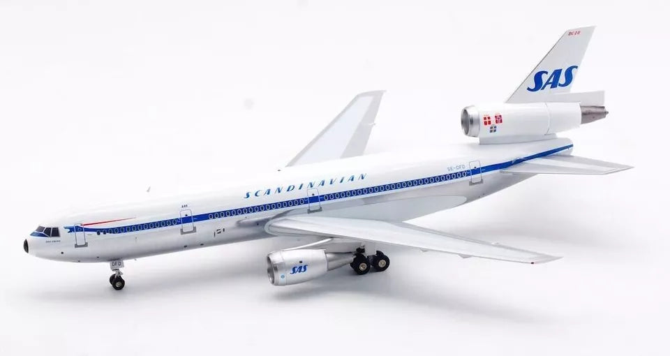 INFLIGHT 200 DC-10-30 SCANDINAVIAN AIRLINES (SAS) (POLISHED) REG: SE-DFD