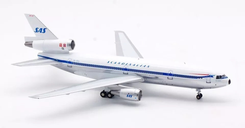 INFLIGHT 200 DC-10-30 SCANDINAVIAN AIRLINES (SAS) (POLISHED) REG: SE-DFD