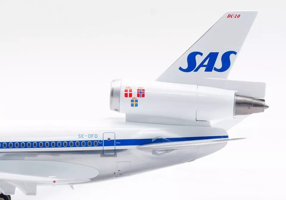 INFLIGHT 200 DC-10-30 SCANDINAVIAN AIRLINES (SAS) (POLISHED) REG: SE-DFD