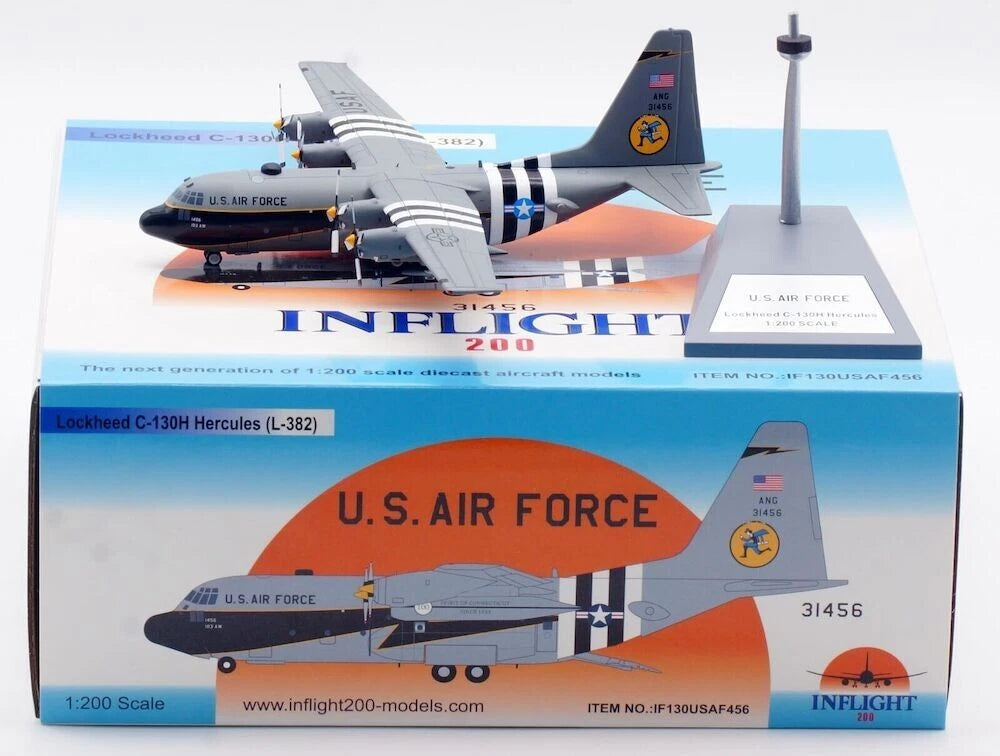 INFLIGHT 200 C-130H HERCULES (L-382) US AIR FORCE REG: 93-1456