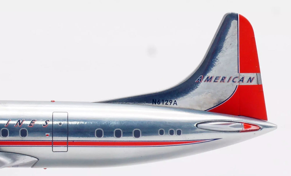 INFLIGHT 200 L-188 AMERICAN AIRLINES "ORANGE NOSE" (NEW TOOLING) REG: N6129A