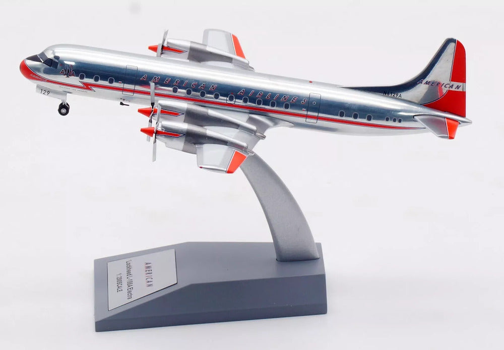 INFLIGHT 200 L-188 AMERICAN AIRLINES "ORANGE NOSE" (NEW TOOLING) REG: N6129A