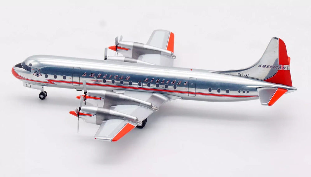 INFLIGHT 200 L-188 AMERICAN AIRLINES "ORANGE NOSE" (NEW TOOLING) REG: N6129A