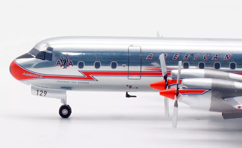 INFLIGHT 200 L-188 AMERICAN AIRLINES "ORANGE NOSE" (NEW TOOLING) REG: N6129A