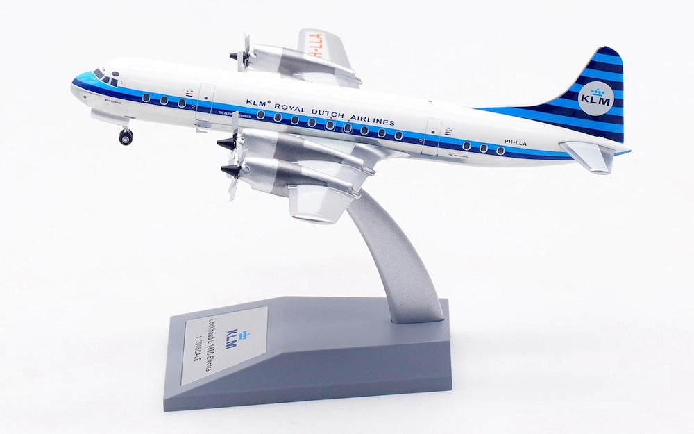 INFLIGHT 200 L-188C ELECTRA ROYAL DUTCH AIRLINES (KLM) (POLISHED) REG: PH-LLA