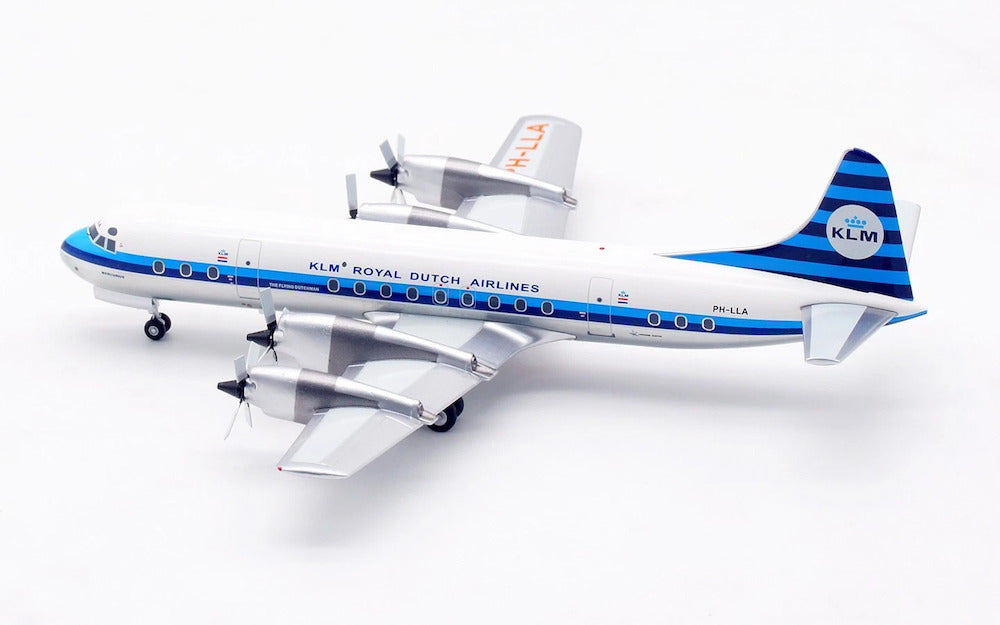 INFLIGHT 200 L-188C ELECTRA ROYAL DUTCH AIRLINES (KLM) (POLISHED) REG: PH-LLA