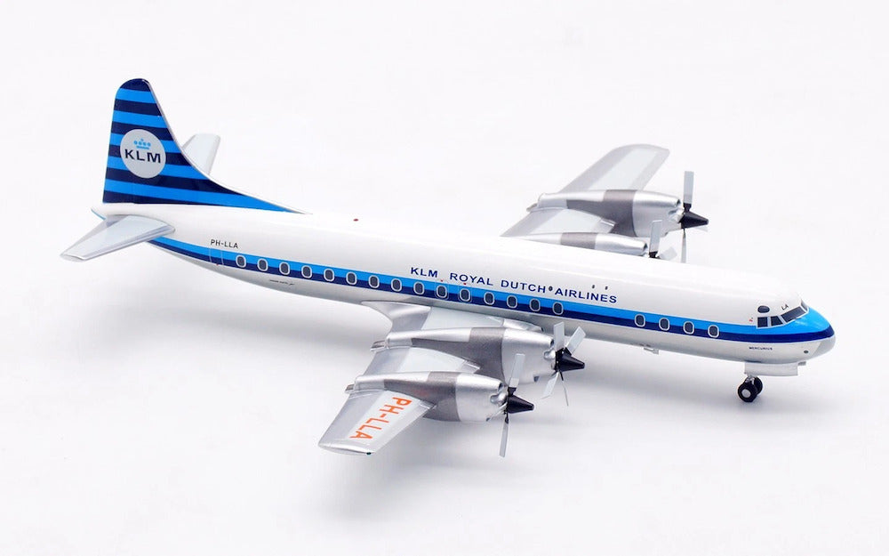 INFLIGHT 200 L-188C ELECTRA ROYAL DUTCH AIRLINES (KLM) (POLISHED) REG: PH-LLA