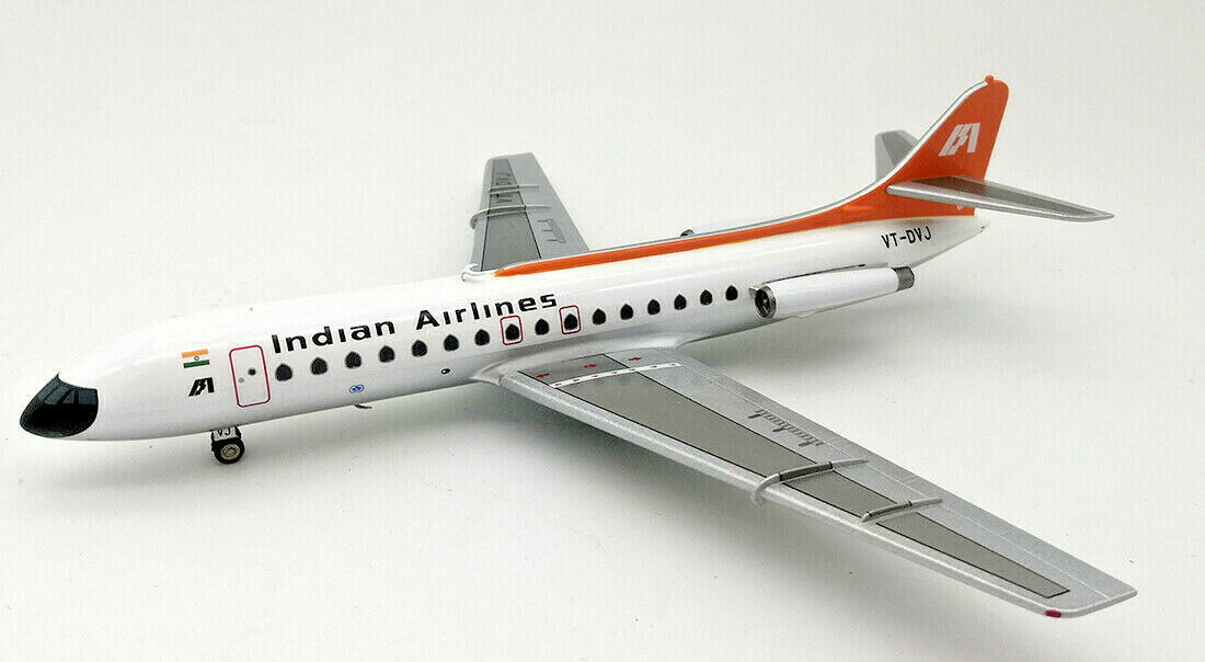 INFLIGHT 200 SE-210 INDIAN AIRLINES "CARAVELLE" REG: VI-N VT-DVJ