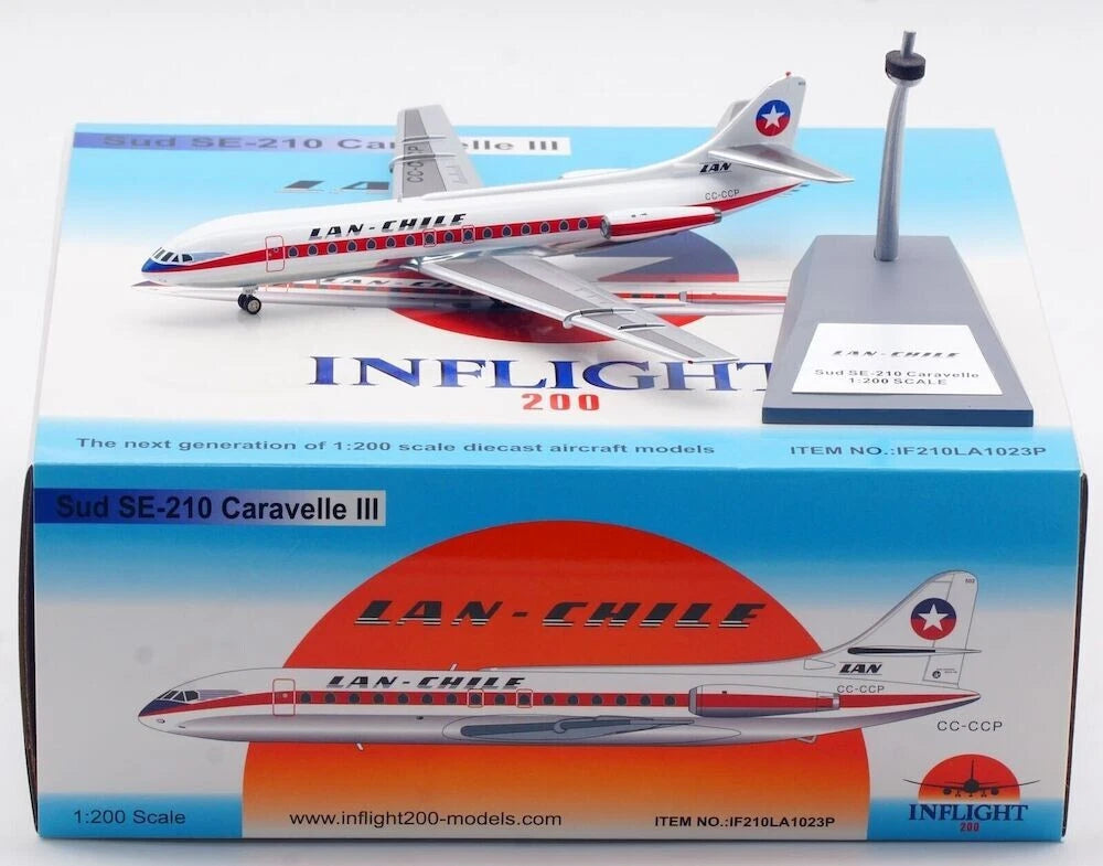 INFLIGHT 200 SE-210 LAN CHILE REG: CC-CCP POLISHED