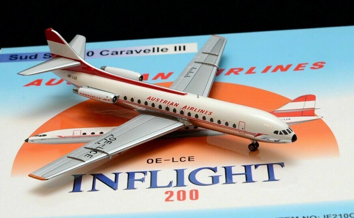 INFLIGHT 200 SUD SE-210 CARAVELLE VI-R AUSTRIAN AIRLINES REG: OE-LCE