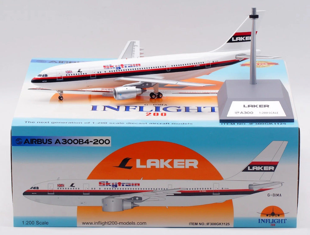 INFLIGHT 200 A300-B4-203 LAKER AIRWAYS "SKYTRAIN" REG: G-BIMA