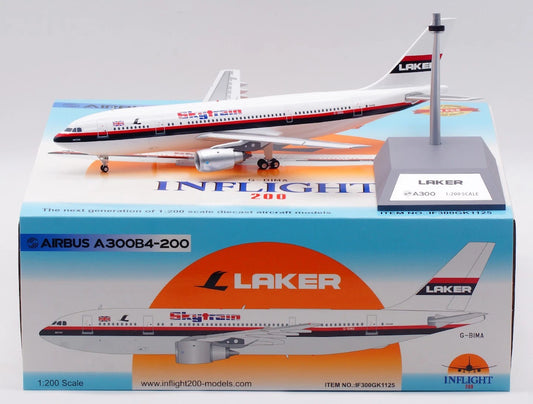 INFLIGHT 200 A300-B4-203 LAKER AIRWAYS "SKYTRAIN" REG: G-BIMA