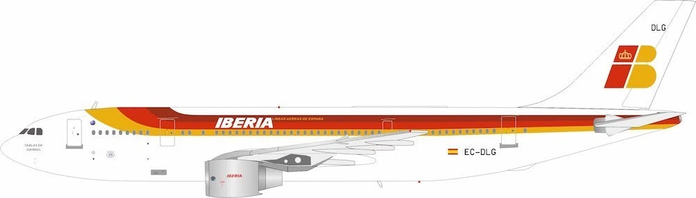 INFLIGHT 200 A300-B4-120 IBERIA REG: EC-DLG